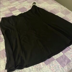 Maggie Barnes Black Mini A-Line Skirt Casual